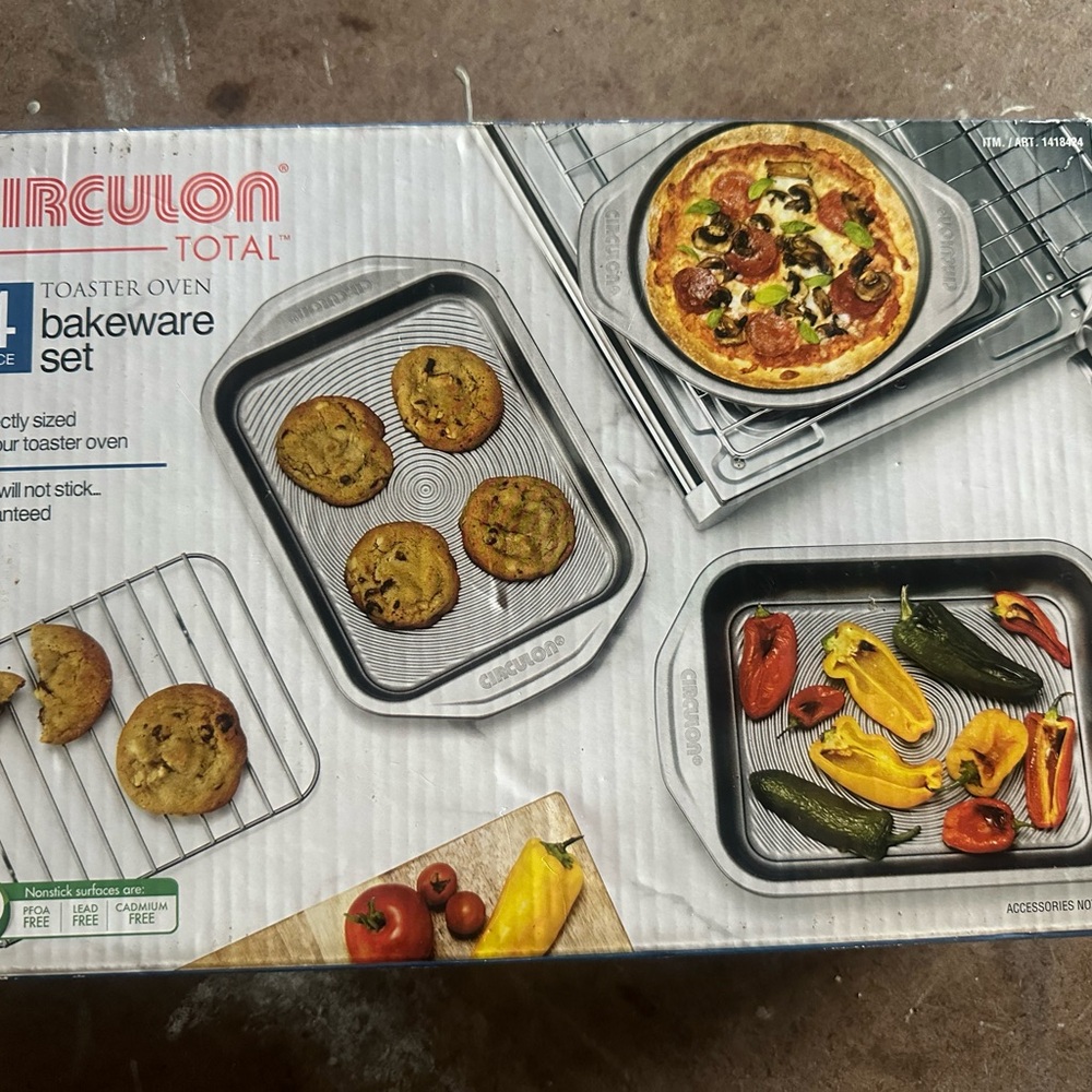Circulon Total Nonstick Bakeware Set - Gray